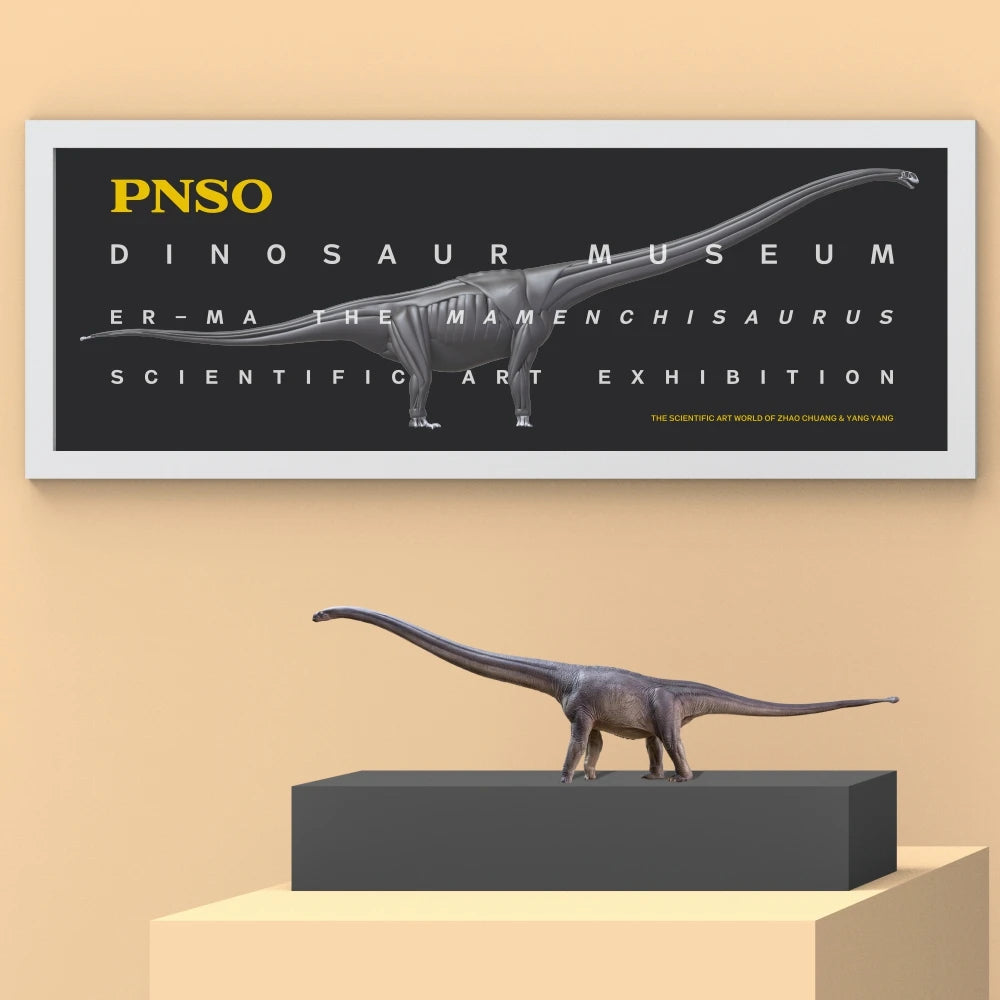 Dinosaur Museums Series New ER-MA the Mamenchisaurus 1:45 Scientific Art Models