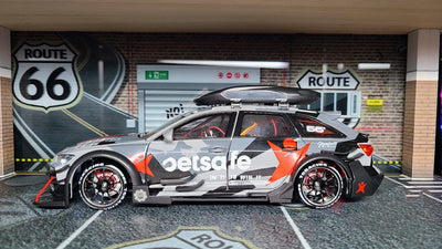 1/28 RC  K969 2.4G Remote Control AWD Offroad 30KM/H Drifting Racing Car with 110Mm Black Alloy Car Shell RTR Version