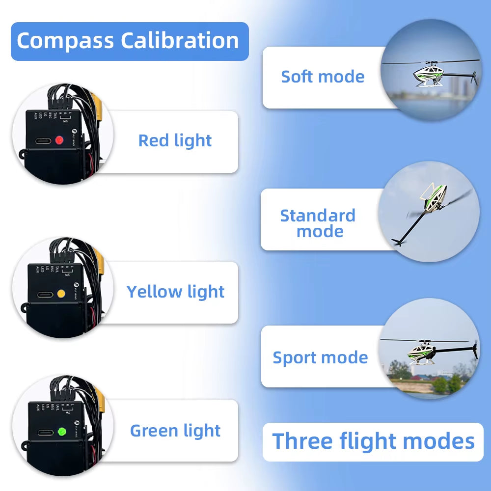 FW450 V3 RC Helicopter ACE Flight Controller FW450L V3 Smart Acro FBL Gyro Helicopter Brushless Motor Drone Quadcopter