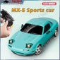 LD1804 RC Drift Car 1/18 Mazda Mx5 2.4G 2WD ESP Gyroscope LED Lights Full Scale Controlled Model Children Car Toys Gifts