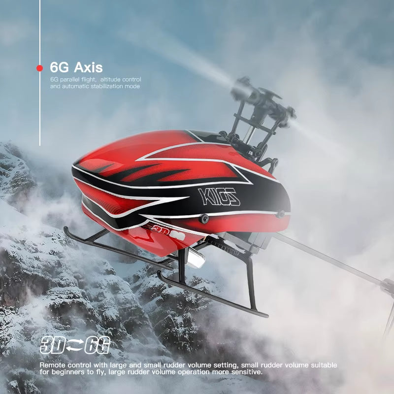 Wltoys XK K110S RC Helicopter BNF 2.4G 6CH 3D 6G System Brushless Motor RC Quadcopter Remote Control Drone Toys for Kids Gifts