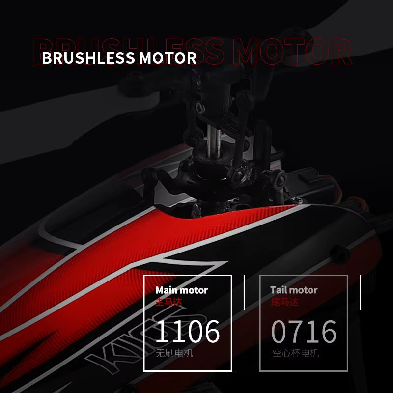 Wltoys XK K110S RC Helicopter BNF 2.4G 6CH 3D 6G System Brushless Motor RC Quadcopter Remote Control Drone Toys for Kids Gifts