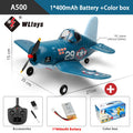 A500 2.4G RC Plane 4Channels Remote Control Flying Model Glider Airplane 1020 Brushed Motors EPP Foam Toys for Children