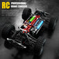 16103PRO 2.4Ghz 70KM/H Professional RC Car: Brushless Motor, 1:16 Scale 4WD High-Speed Off-Road Climbing Vehicle Wtith LED Light