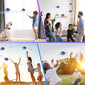 Flying Spinner Mini UFO Toy for Kids, Flying Fidget Spinner UFO Toy , Flying Orb Ball Hand Operated with 360 ° Rotating and LED Lights for Adult and Kids (Blue)