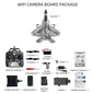 F22 RC Foam Plane 4 Channels 6G Auto Stabilization with 4K Camera Stunt Remote Control Airplanes Aircraft Toys for Children