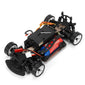 1/28 RC  K969 2.4G Remote Control AWD Offroad 30KM/H Drifting Racing Car with 110Mm Black Alloy Car Shell RTR Version