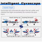 F22 RC Foam Plane 4 Channels 6G Auto Stabilization with 4K Camera Stunt Remote Control Airplanes Aircraft Toys for Children