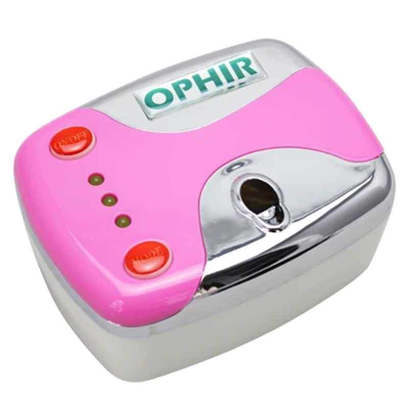 OPHIR Nail Art Tool 0.3Mm Airbrush Kit with Air Compressor for Nail Art Airbrushing Stencil & Bag & Cleaning Brush Set_Op-Na001P