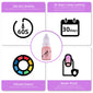 OPHIR Nail Art Tool 0.3Mm Airbrush Kit with Air Compressor for Nail Art Airbrushing Stencil & Bag & Cleaning Brush Set_Op-Na001P