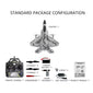 F22 RC Foam Plane 4 Channels 6G Auto Stabilization with 4K Camera Stunt Remote Control Airplanes Aircraft Toys for Children