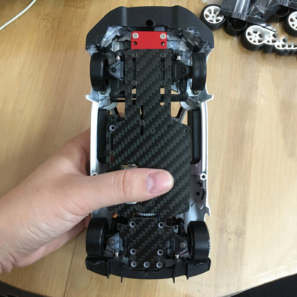 1/28 RC  K969 2.4G Remote Control AWD Offroad 30KM/H Drifting Racing Car with 110Mm Black Alloy Car Shell RTR Version