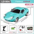 LD1804 RC Drift Car 1/18 Mazda Mx5 2.4G 2WD ESP Gyroscope LED Lights Full Scale Controlled Model Children Car Toys Gifts