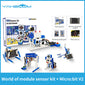 21 in 1 Microbit V2 Robotics Kit DIY Electronic Sensor Kit Programmable Toy for Kids Support Makecode Python Programming
