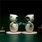 Original Eilik Smart Robot Electronic Automation Ai Robot Emotional Interaction Vocal Multiple Mode Cute Blue and Pink Gift