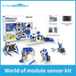 21 in 1 Microbit V2 Robotics Kit DIY Electronic Sensor Kit Programmable Toy for Kids Support Makecode Python Programming