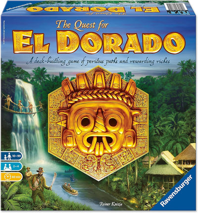 Ravensburger the Quest for El Dorado: Golden Temples Adventure Family Game - Engaging Brain Teaser | Ideal for Ages 10 & up | High Replay Value | Game of the Year 2017 Finalist