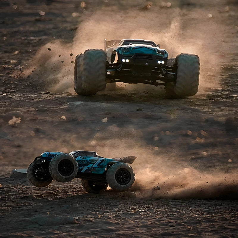 1:16 70KM/H or 50KM/H 4WD RC Car with LED Remote Control Cars High Speed Drift Monster 4X4 Truck for Kids Vs  144001 Toys