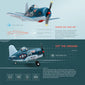 A500 2.4G RC Plane 4Channels Remote Control Flying Model Glider Airplane 1020 Brushed Motors EPP Foam Toys for Children