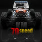 16103PRO 2.4Ghz 70KM/H Professional RC Car: Brushless Motor, 1:16 Scale 4WD High-Speed Off-Road Climbing Vehicle Wtith LED Light
