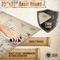 DND Map Starter Set - 23” X 27" Double Sided, Wet & Dry Erase Battle Terrain Grid for Dungeons and Dragons - Tabletop Board Gaming Kit with Accessories